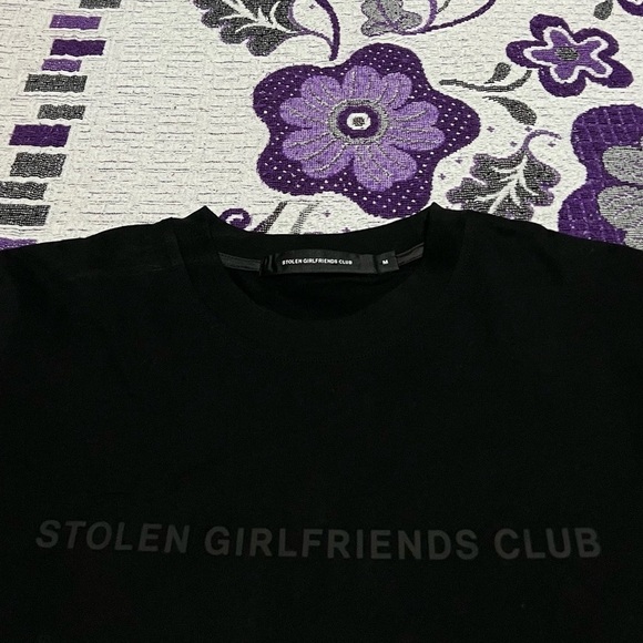 STOLEN GIRLFRIENDS CLUB Logo Tee Size Medium NWT - Picture 3 of 7